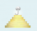 Рис 53. Знак на вершине пирамиды. Счет необходим
